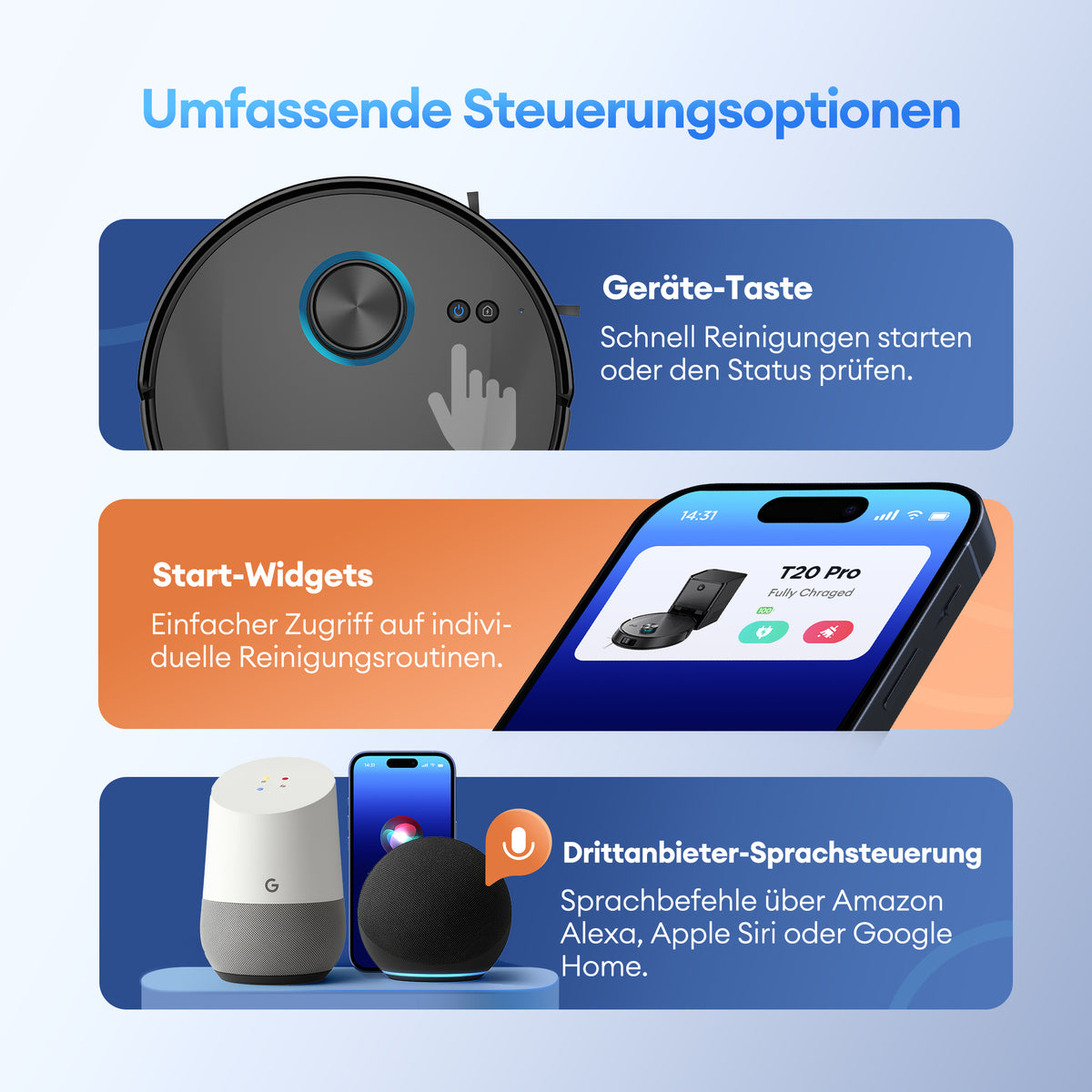 Ultenic T20 Pro Saugroboter