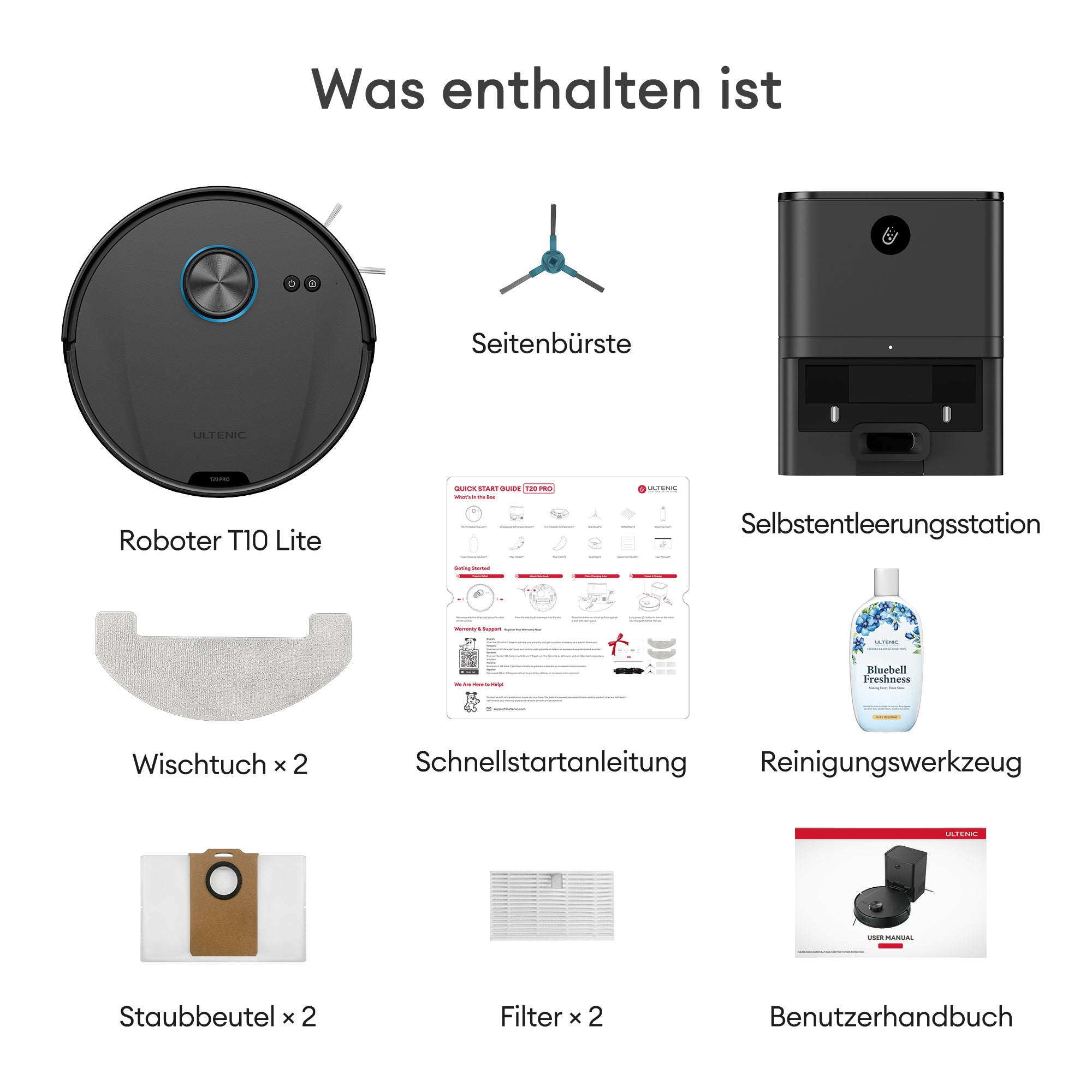 Ultenic T20 Pro  Saugroboter