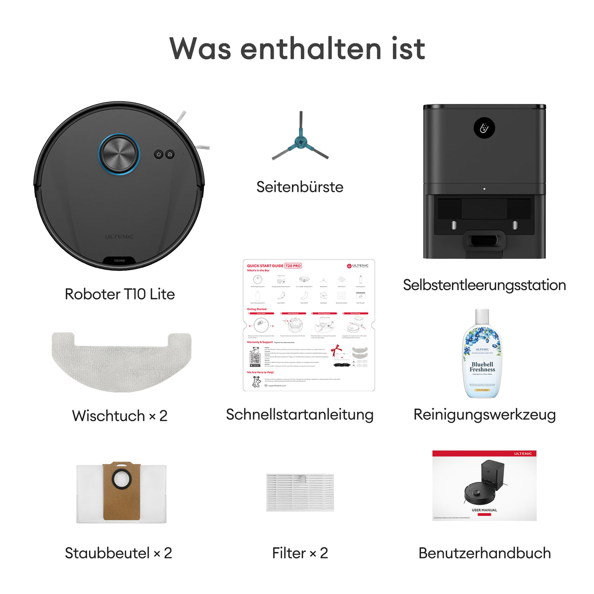 Ultenic T20 Pro  Saugroboter