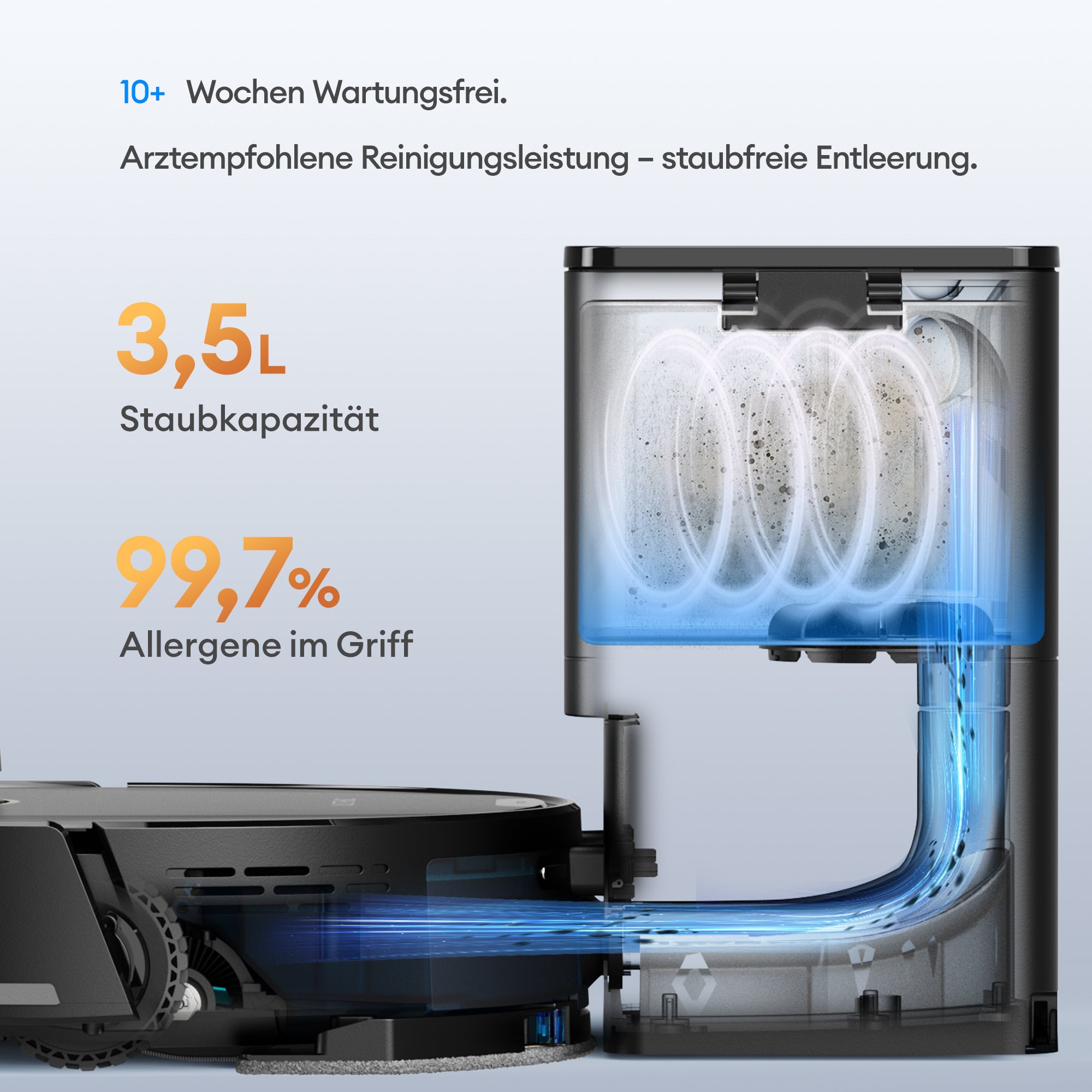 Ultenic T20 Pro  Saugroboter